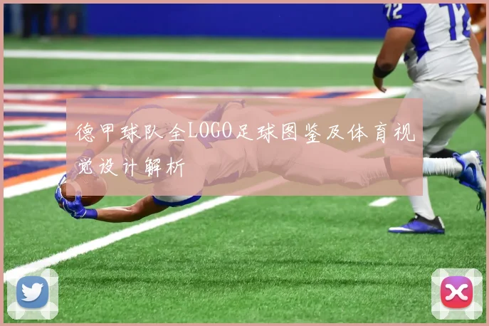 德甲球队全LOGO足球图鉴及体育视觉设计解析